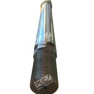 TT-0053962-833 Industrial Steel Shaft Rod Threaded End Machined Shaft Heavy-Duty