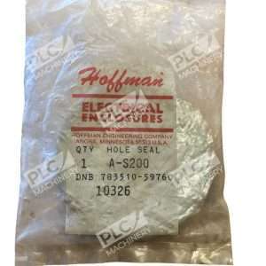 Hoffman A-S200 2″ Hole Seal Electrical Enclosure Knockout Cover Gray Steel