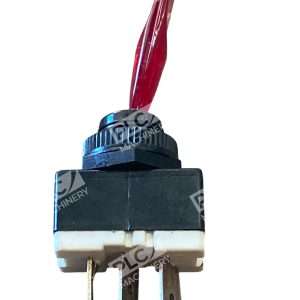 10A 250V / 20A 110V Lighted Paddle Toggle Switch SPST Red Panel Mount 12V