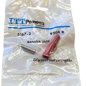 ITT Pomona 5167-2 In-Line Banana Jack Female Connector 15A 60VDC 92048