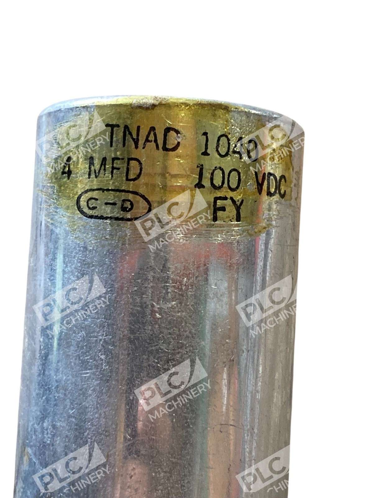 Cornell Dubilier TNAD1040 4µF 100VDC Electrolytic Capacitor Aluminum Vintage - Image 6
