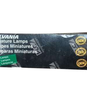 Sylvania 34233 Miniature Incandescent Indicator Tail Light Bulbs One Box of 8
