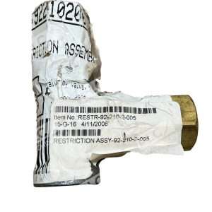 Tyco 92-210-2-005 Restriction Assembly Fire Suppression RC-1