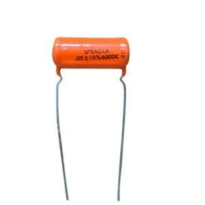 Sprague 418 Orange Drop 0.05µF 600V 6PS/PS Series Polyester Film Capacitor