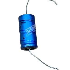 Philips 22µF 350V Axial Aluminum Electrolytic Capacitor Blue