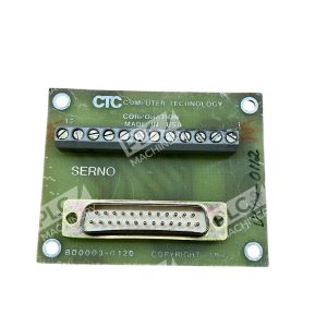 CTC Computer Technology BD0003-0120 DB25 Screw Terminal Breakout Board
