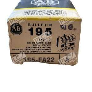 Allen Bradley AB Type F Add-On Contact Block 195-FA22 /A