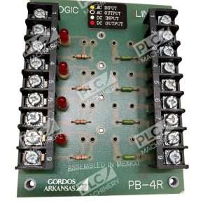 Gordos Arkansas PB-4R Output Module Mounting Board 240C