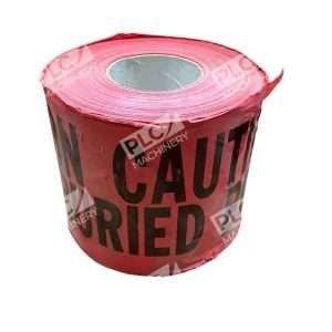 Underground Warning Tape Caution Buried Electric Line Below Red APWA