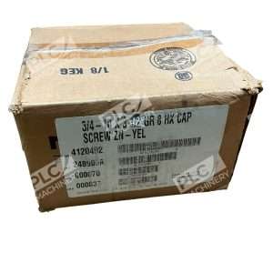 Nucor 4120492 Grade 8 Hex Cap Screws 3/4-10 x 3-1/2 Yellow Zinc