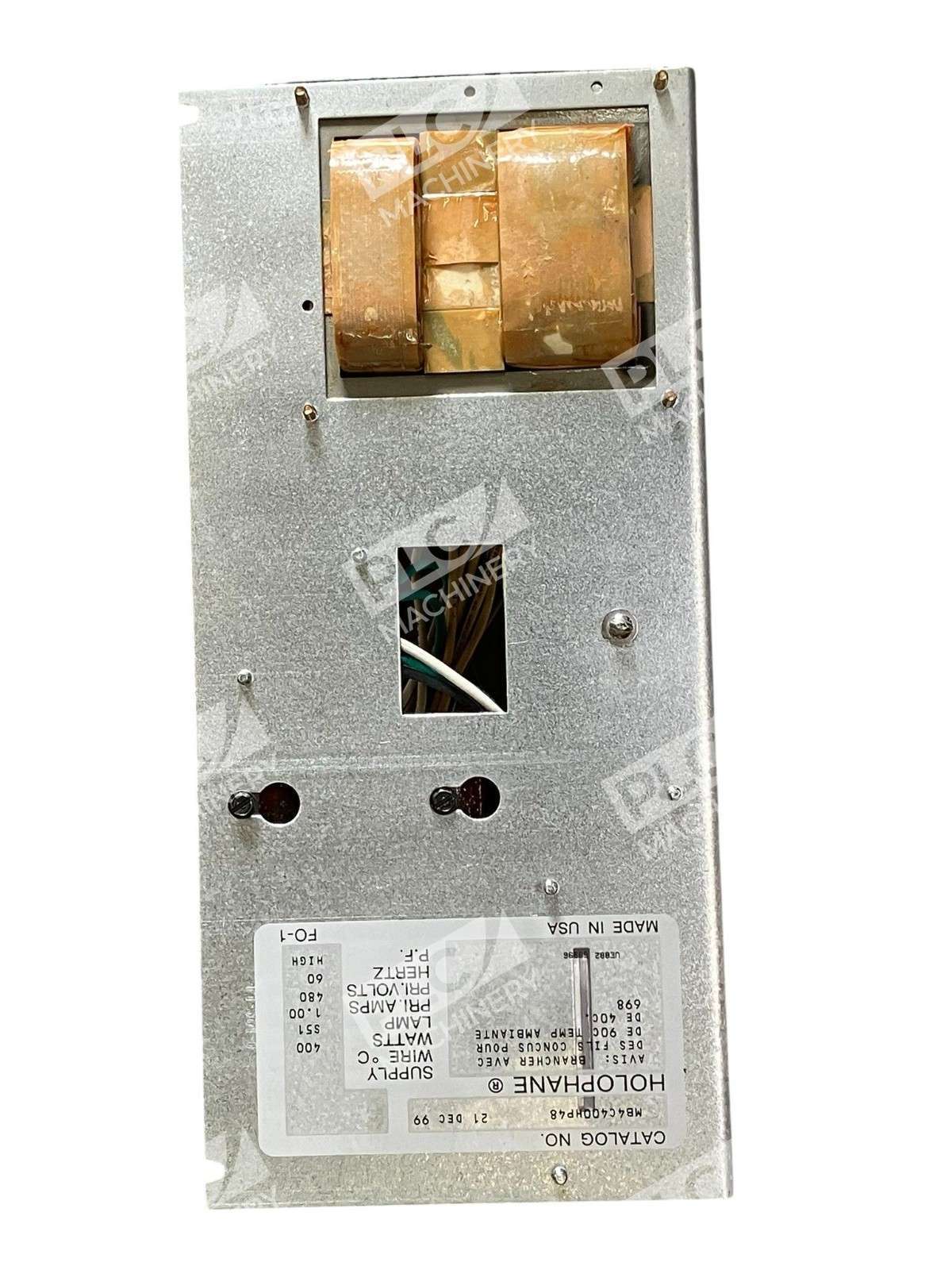 Holophane MB4C400HP48 HPS Ballast 400W 480V Industrial High-Pressure Sodium - Image 9