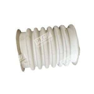 Industrial Flexible Connector / Bellow White Rubber Expansion Joint Absorber
