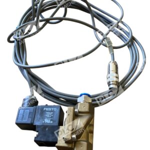 Festo MN1H 2 12 MS 161728 Solenoid Valve Coil Assembly 123060 MSN1G 24V W Cable