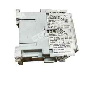 100 C1210 A Allen Bradley 3 Pole Contactor 12A Auxiliary