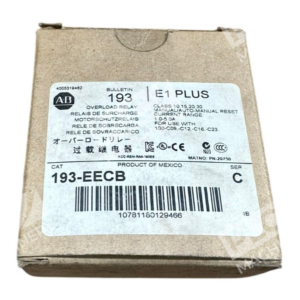Allen Bradley AB Overload Relay E1 Plus 193 EECB C
