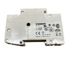 Siemens 5SX21 C10 1P 10A 6kA Miniature Circuit Breaker 230400V Type C