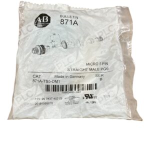 871A TS5 DM1 B Allen Bradley Micro Straight Male Connector