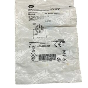 Allen Bradley 873P D18P1 2200 D4 A Ultrasonic Proximity Sensor 1530V DC