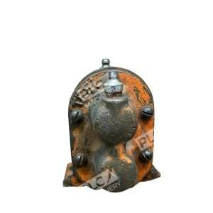 TEEL Vintage Cast Iron Gear Oil Pump Ports Waste Oil Transfer Industrial