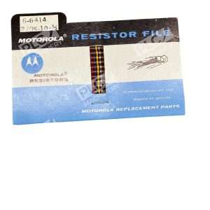 Motorola Resistor File 6-6414 270K Ohm 1/2W ±10% Carbon Composition NOS