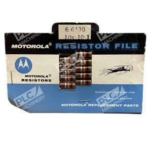 Motorola 6-6430 Resistor File 10K Ohm 1W Carbon Composition 10% Vintage Pack