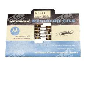 Motorola 6-6444 180kΩ 1/2W Carbon Composition Resistors ±10% Vintage Pack