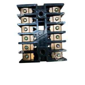 Struthers-Dunn 27390 12-Pin Relay Socket 10A 600V Panel Mount Screw Terminals