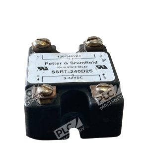 Potter & Brumfield SSRT-240D25 Solid-State Relay SSR SPST-NO 3–32VDC 120/240VAC