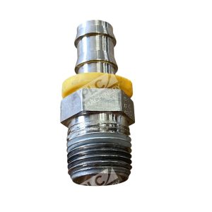 XE4S 316 Push-On Hose Barb to Male Thread Fitting Hydraulic Connector
