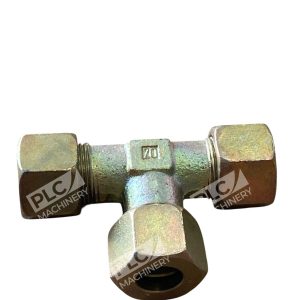 VOSS FRG S16 Hydraulic Compression Tee Fitting Zinc-Plated Steel 20mm