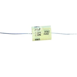 AT&T 596G 2.0µF Polyester Film Capacitor Axial Lead +10% Tolerance