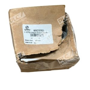 Lawson 80936M01 1"-8 Top Lock Nut Grade C All-Metal Zinc One Box of 25