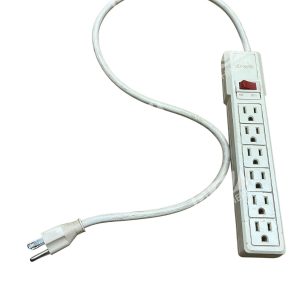 Woods 2252 Temporary Power Tap Surge Protector 125V 15A 1875W Wall Adapter