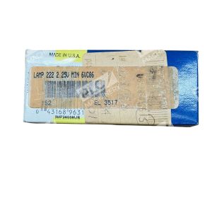 GE 222 Miniature Incandescent Bulbs 2.25V 6VC86 Indicator Lamps Box of 4