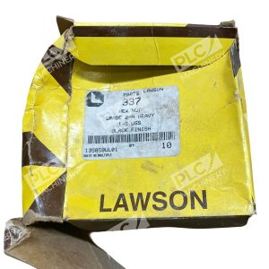 Lawson 337 Heavy Hex Nut 1-8 USS Grade 2H Alloy Steel Black Finish (Box of 10)