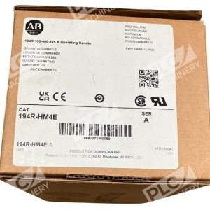 Allen Bradley AB 194R 100-400-625 A Operating Handle Red/Yellow 194R-HM4E /A