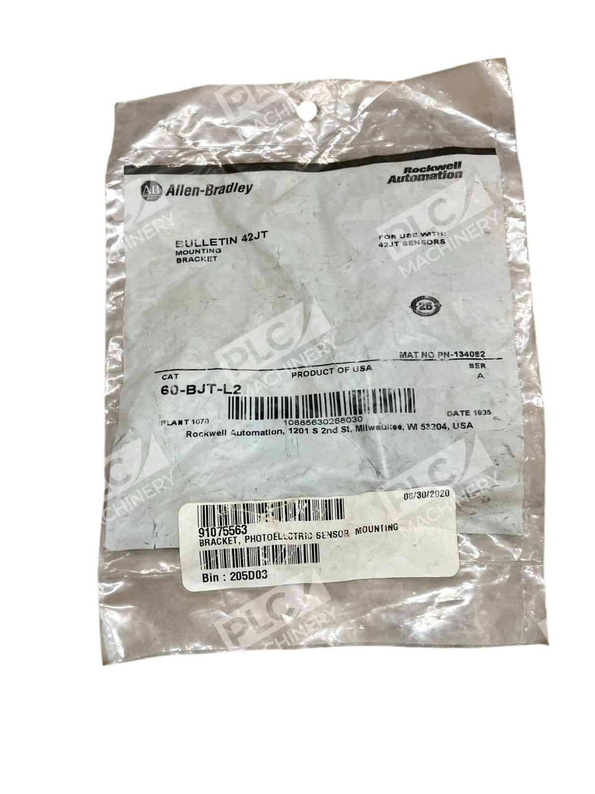 Allen Bradley AB Mounting Bracket Kit 60 BJT L2 A