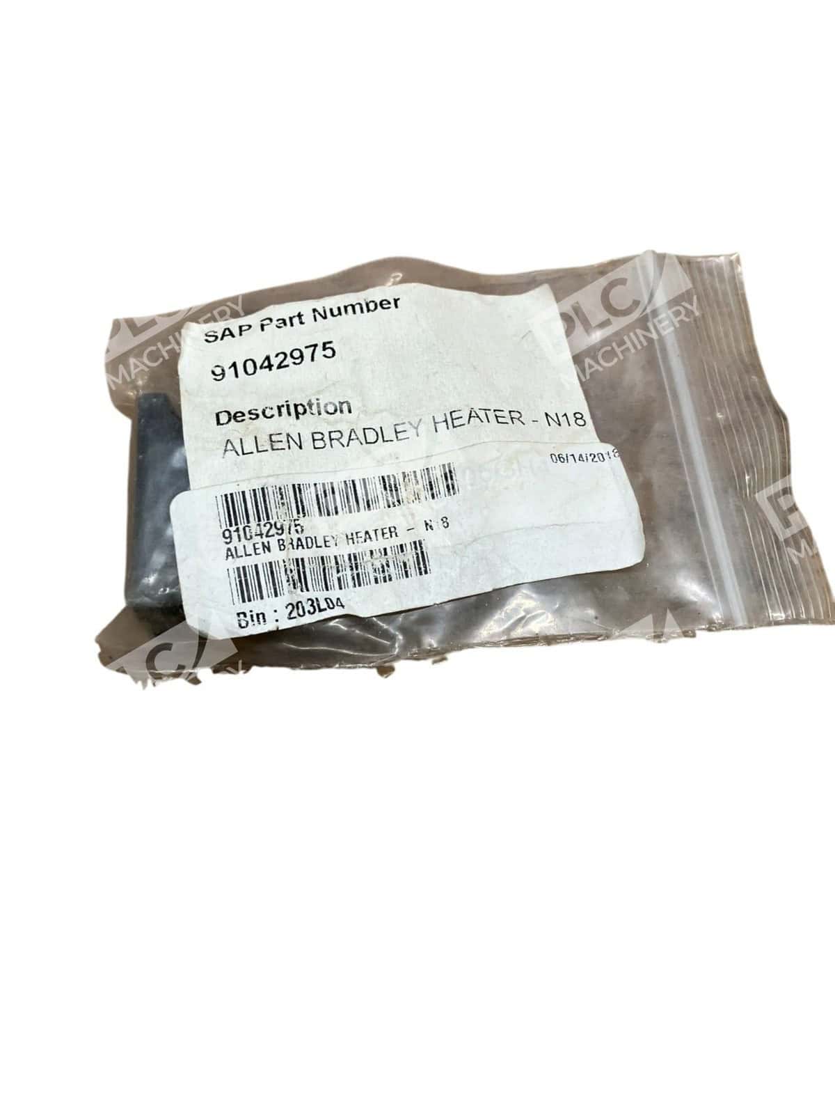 Allen Bradley Thermal Overload Relay Heater Element N18