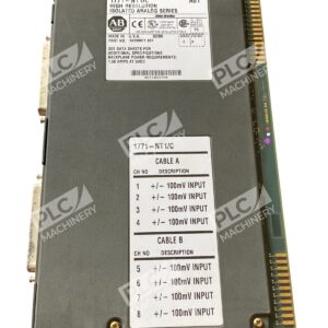Allen Bradley AB High Resolution Isolated Analog Series 1771 NT1 C Rev A01