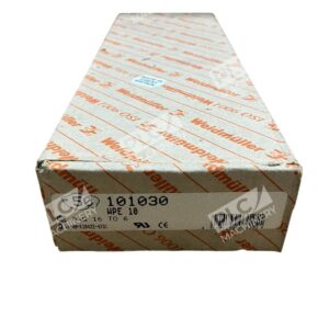 Weidmuller WPE 10 PE Terminal Block 101030 DIN Rail AWG 16 To 6 One Box of 50