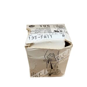 195 FA11 Allen Bradley Type F Aux Contact Block 10A 600V