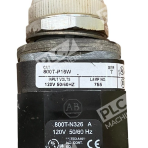 800T P16W Allen Bradley 120V 5060Hz White Pilot Light Ser T
