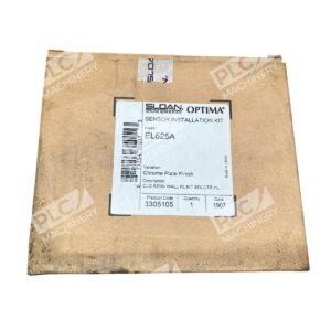EL625A Sloan Optima Sensor Wall Plate Kit Chrome