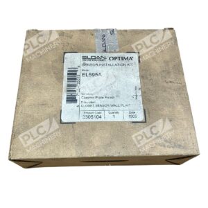 EL595A Sloan Optima Sensor Installation Kit Wall Plate Chrome