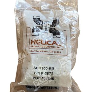 ACR100-8-8 - Helical - FLEXIBLE SHAFT COUPLING ACRM100 8MM-8MM ACR100