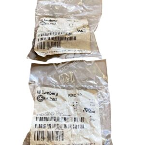 Lot of 2 Lumberg RSC 4/7 Wireable Connector