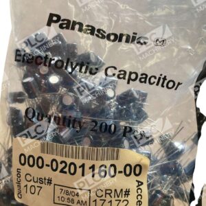 0201160 - Panasonic - 000--00 Electrolytic Capacitors , 200 pcs