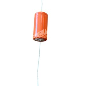 82009 - Siemens - 100µF 250V Axial Aluminum Electrolytic Capacitor
