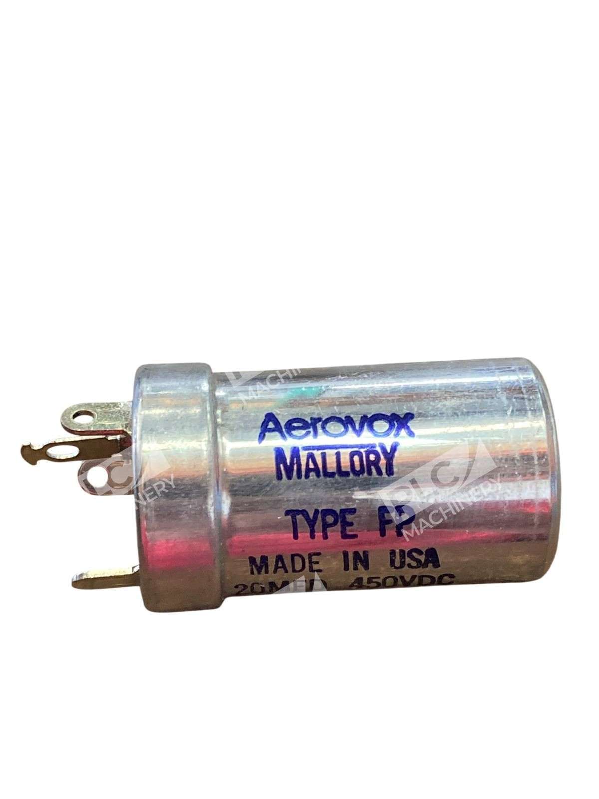 FP144 - Mallory Type - Capacitor 20MFD 450VDC Electrolytic Can Capacitor - Image 6