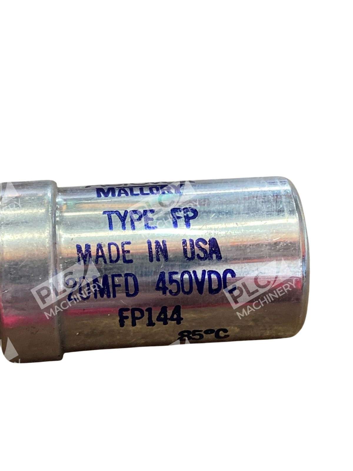 FP144 - Mallory Type - Capacitor 20MFD 450VDC Electrolytic Can Capacitor - Image 7